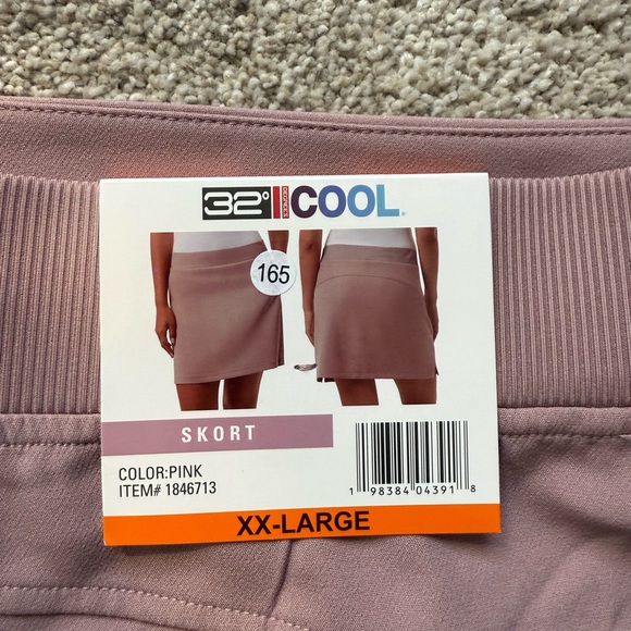 32 Degrees Women's Mauve Skort XXL - Picture 3 of 3